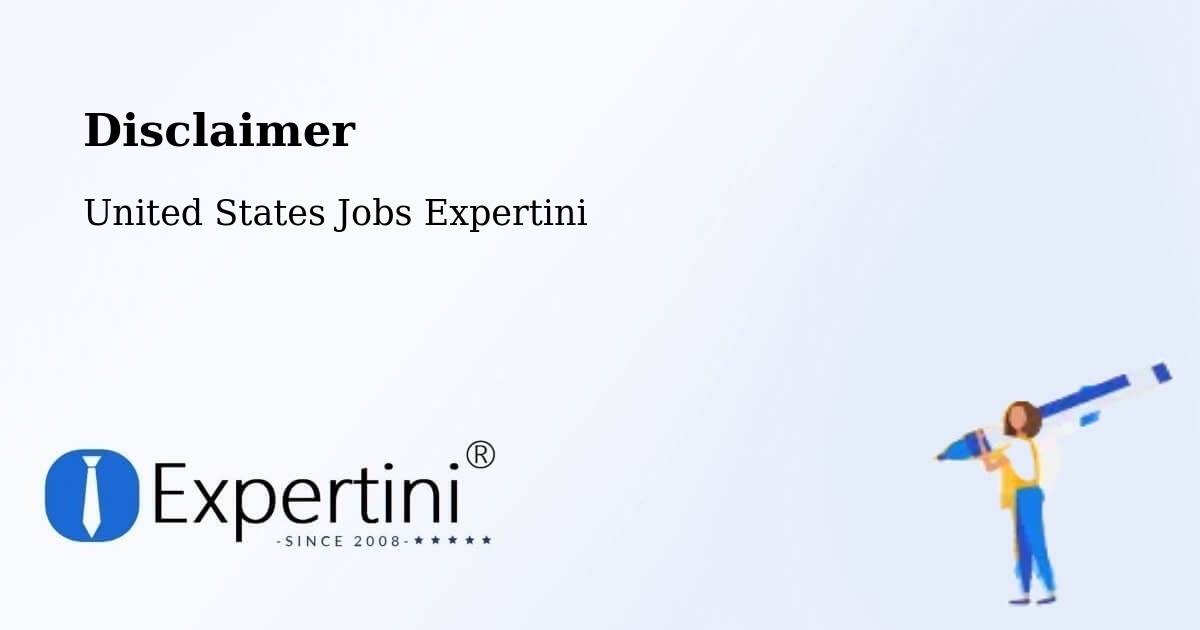 Disclaimer – Pocomoke - United States Jobs Expertini