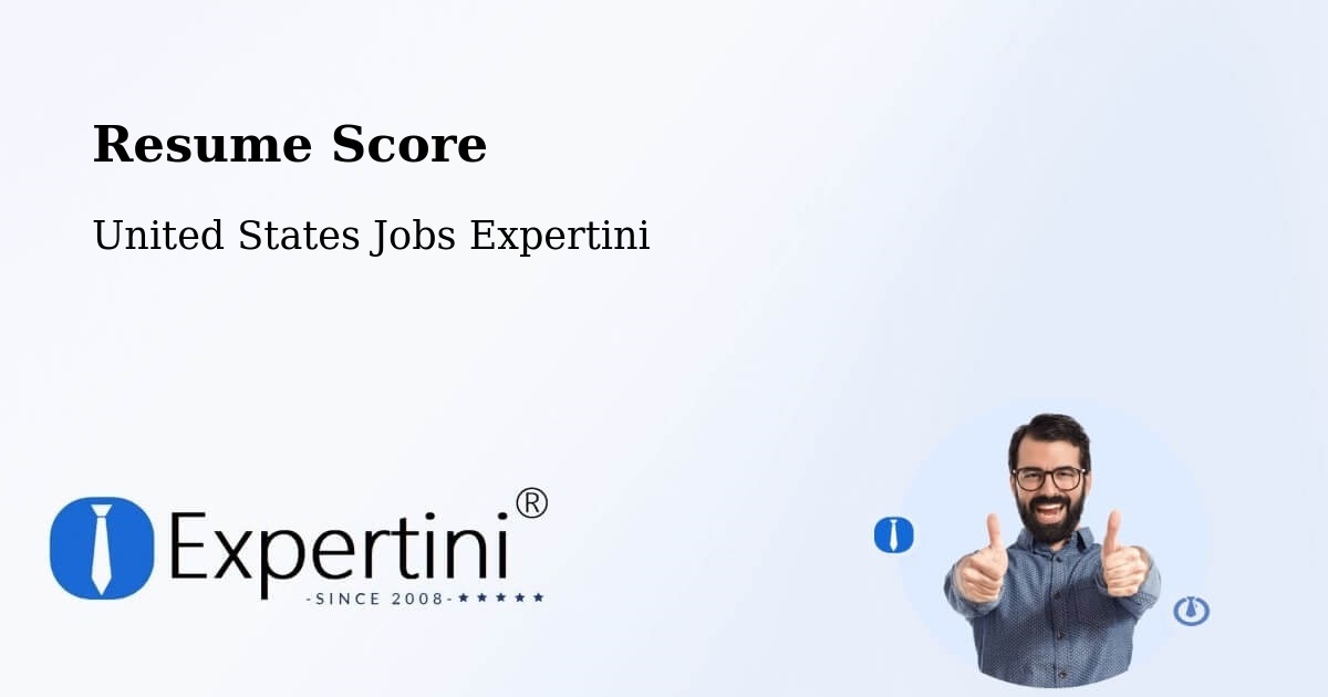 Resume Score & Job Description Match Tool – Pocomoke - United States Jobs Expertini